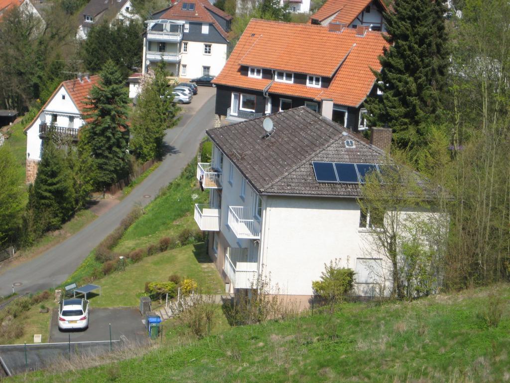 Schlossberg Ferienwohnung Waldeck  Kültér fotó